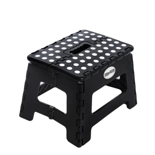 Stołek taboret składany antypoślizgowy czarny do kuchni