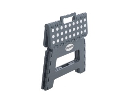 Taboret stołek składany antypoślizgowy szary do kuchni