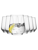 Szklanki Splendour drink Krosno do wody soku 6 szt 430 ml