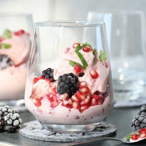 Szklanki Splendour drink Krosno do wody soku 6 szt 430 ml