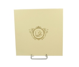 Talerze deserowe zestaw 2szt porcelana clark ecru na ciasto