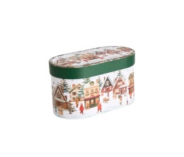 Kubki do kawy 2 szt prezent na święta Christmas Village