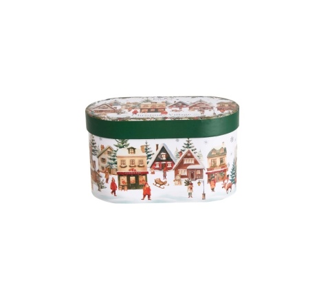 Kubki do kawy 2 szt prezent na święta Christmas Village