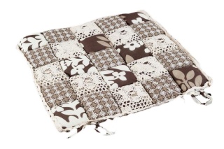 PODUSZKA NA KRZESŁO FOTEL PATCHWORK DEKORACYJNA
