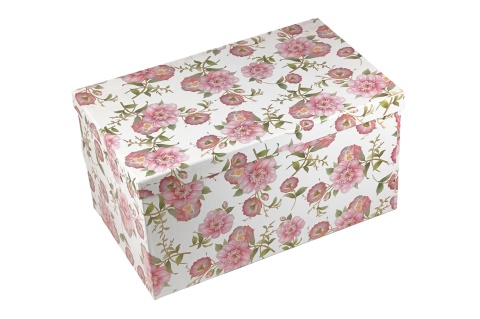 Dzbanek czajnik do herbaty 1l róża różowa na prezent