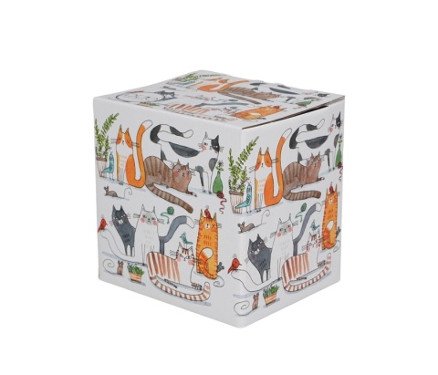 Filiżanka imbryk zaparzacz tea for one Koci świat leniwe koty