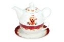 Dzbanek filiżanka tea for one porcelana livello święta pies