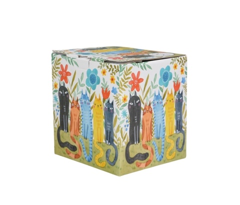 Dzbanek filiżanka sitko tea for one Koci świat Koty ogrodowe