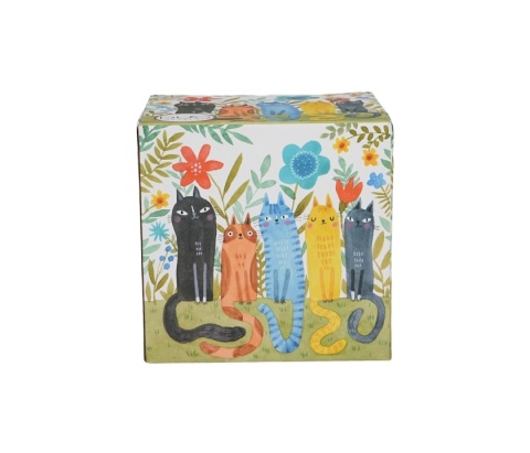 Dzbanek filiżanka sitko tea for one Koci świat Koty ogrodowe