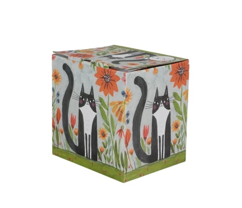 Filiżanka imbryk zaparzacz tea for one Koci świat Łąka kot