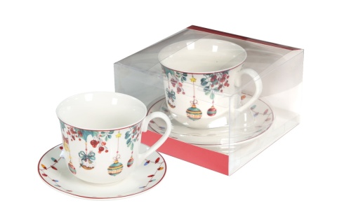 Filiżanka porcelana jumbo Livello Boże Narodzenie święta