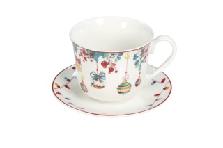 Filiżanka porcelana jumbo Livello Boże Narodzenie święta