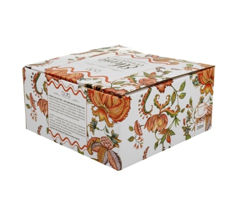 Filiżanka ze spodkiem do kawy porcelana ethnic primavera