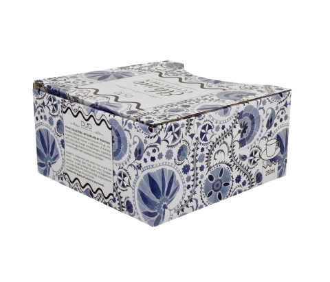 Filiżanka do kawy ze spodkiem porcelana ethnic naresh blue