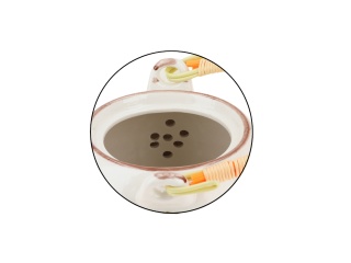 Czajnik dzbanek ceramiczny z sitkiem teapot smok orientalny