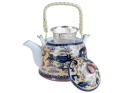 Czajnik dzbanek ceramiczny z sitkiem teapot smok orientalny