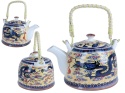 Czajnik dzbanek ceramiczny z sitkiem teapot smok orientalny