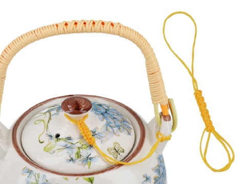 Czajnik dzbanek ceramiczny z sitkiem teapot smok orientalny