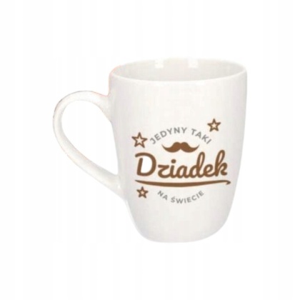 Kubek dla dziadka ceramika prezent na dzień dziadka w pudełku