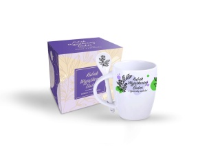 Kubek z łyżeczką dla babci ceramika prezent na dzień babci