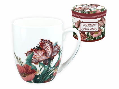 Kubek porcelana do herbaty camio floral story Carmani kwiat
