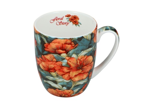 Kubek do kawy herbaty camio floral story Carmani na prezent