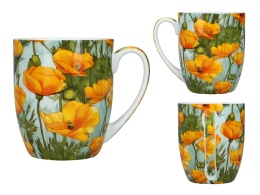 Kubek porcelana do kawy camio floral story Carmani prezent