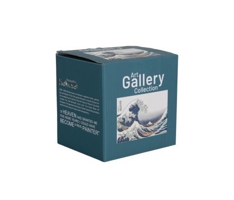 Kubek na prezent na stopce zaparzacz wielka fala Hokusai