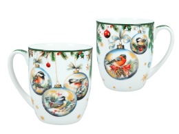 Kubek porcelana do kawy camio merry christmas Carmani święta