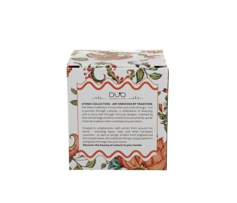 Kubek z zaparzaczem do herbaty primavera kwiat na prezent