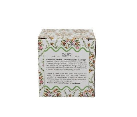 Kubek z sitkiem filtr do herbaty Fiori kwiat na prezent