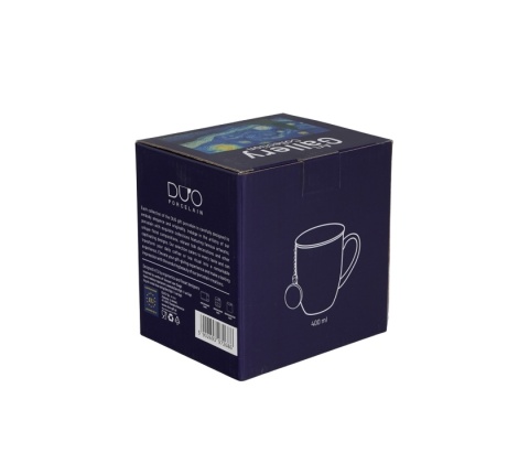 Kubek zaparzacz zawieszka na prezent gwiaździsta noc Gogh