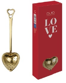 Zaparzacz stalowy z uchwytem do herbaty do kubka dzbanka