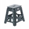 Stołek taboret składany szary antypoślizgowy do kuchni