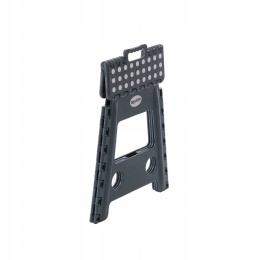 Stołek taboret składany szary antypoślizgowy do kuchni