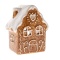Świecznik ceramiczny domek z piernika na tealight na święta