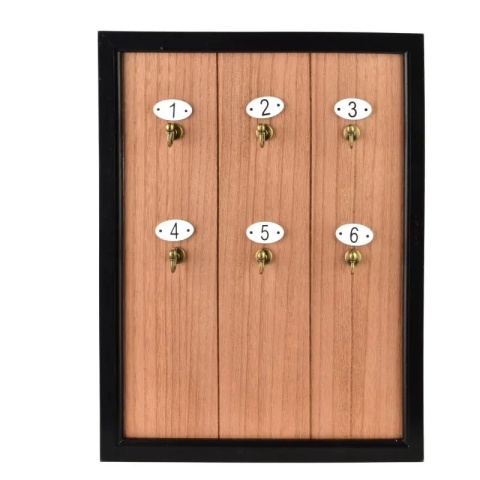 Ramka na klucze dekoracja drewniana wieszak Stacy