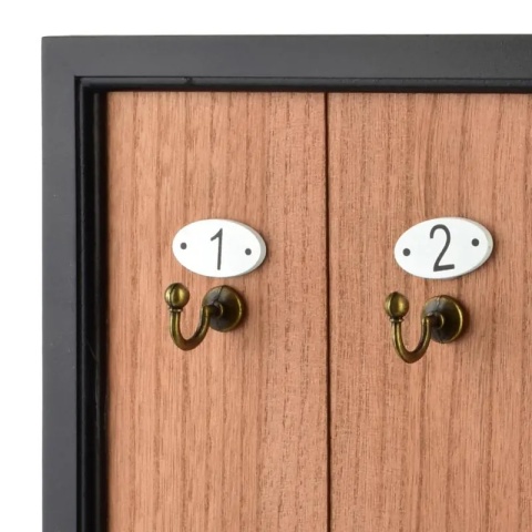 Ramka na klucze dekoracja drewniana wieszak Stacy