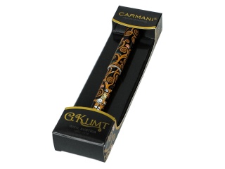 Długopis Carmani Gustav Klimt Drzewo życia ciemne tło