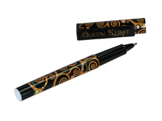 Długopis Carmani Gustav Klimt Drzewo życia ciemne tło