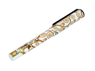 Długopis Carmani Gustav Klimt Drzewo życia jasne tło