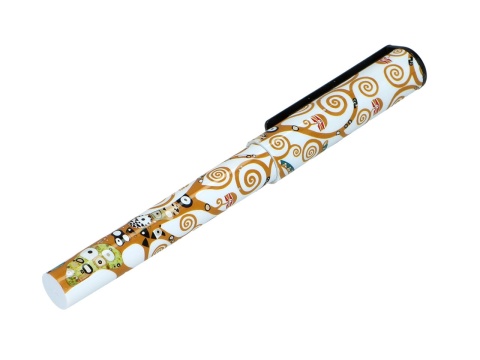 Długopis Carmani Gustav Klimt Drzewo życia jasne tło
