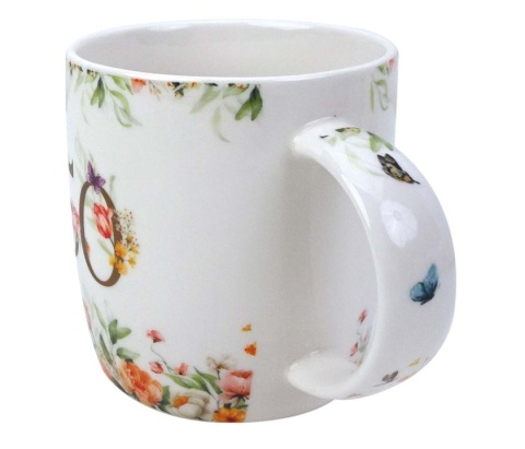 Kubek urodzinowy na 50 urodziny do kawy prezent porcelana