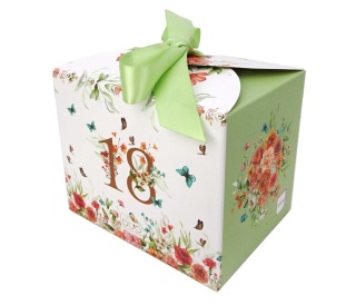 Kubek urodzinowy porcelana do herbaty na osiemnastkę 18