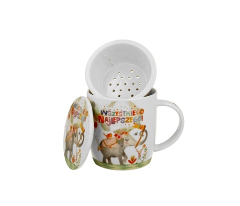 Kubek zaparzacz na urodziny prezent wszystkiego najlepszego