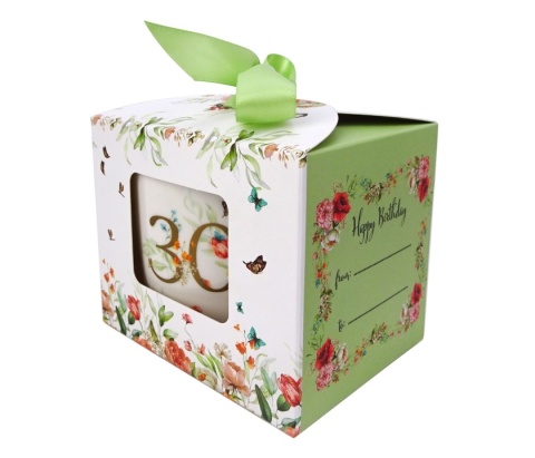 Kubek na 30 urodziny porcelana do herbaty kawy prezent