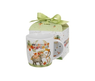 Kubek na urodziny prezent wszystkiego najlepszego porcelana