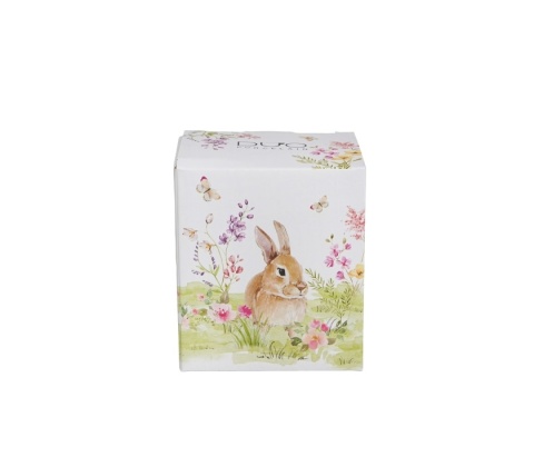 Kubek zaparzacz wiosenna sielanka porcelana na wielkanoc