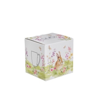 Kubek do kawy wiosenna sielanka porcelana na wielkanoc