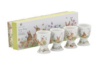 Kieliszek na jajko zestaw 4 szt jajecznik na Wielkanoc